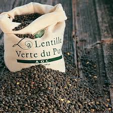 Lentille verte du Puy en Velay